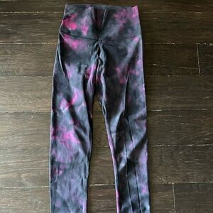 DYI tie dye leggings